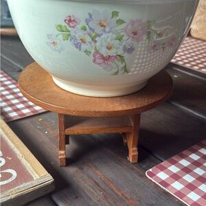 Floral Ceramic Bowl .